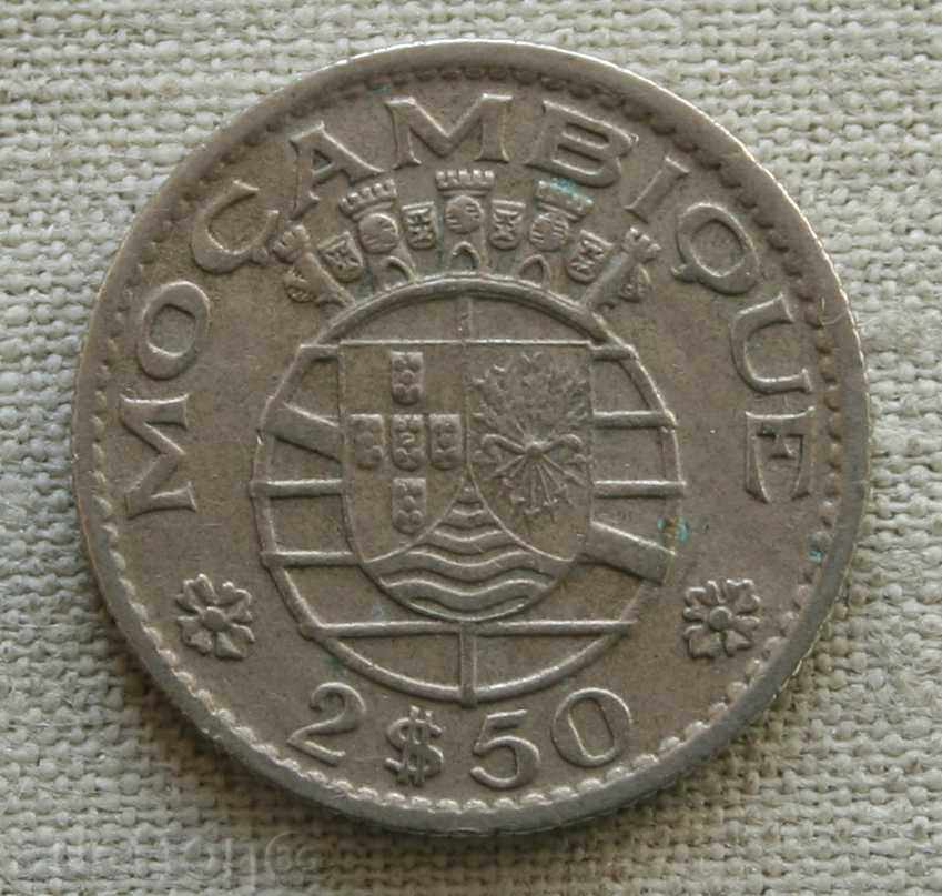 2.5 escudos 1953 Mozambique