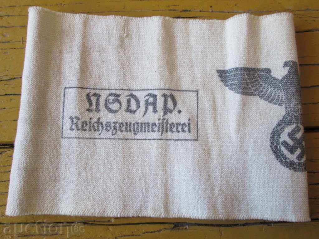 Auction  Ultra rare Second world original hand strap Natsi, Ge