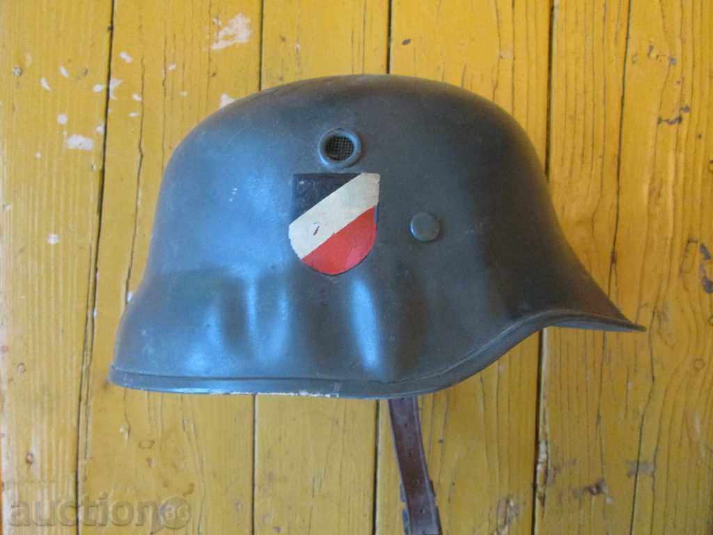 Ultra-rare FIBER helmet Natsi-Germany, second world