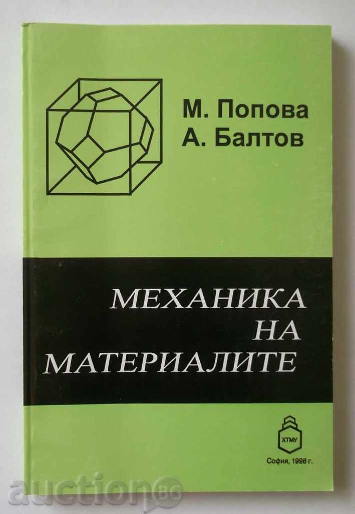 Material Mechanics - M. Popova, A. Baltov