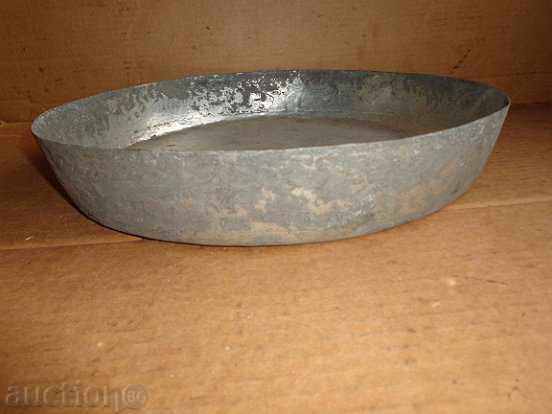 Delivery of Old double-side tinned copper tray, tray, plateau Delivery of Old double-side tinned copper tray, tray, plateau