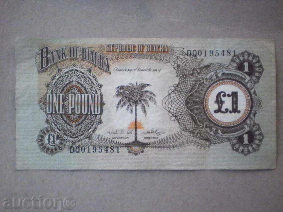 1 lira Biafra
