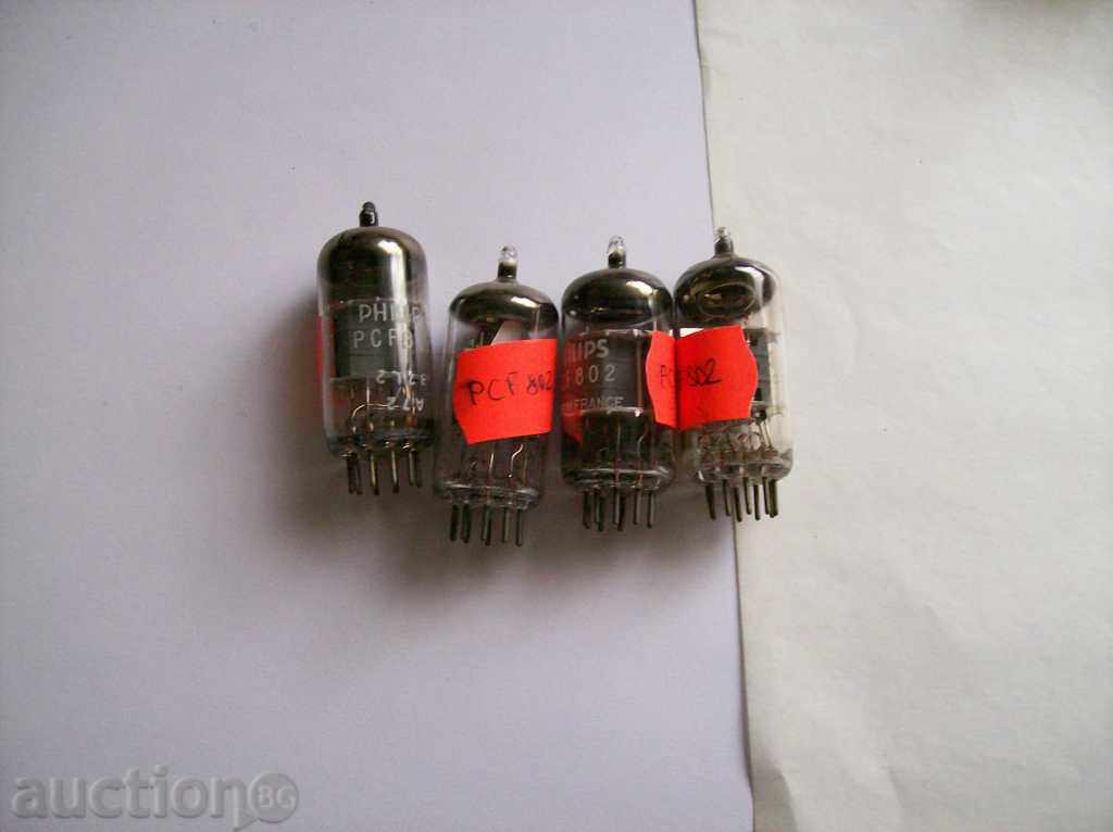 Valvă radio PCF802 - 4 buc Valvă radio PCF802 - 4 buc