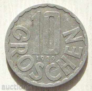 Austria 10 penny 1979 / Austria 10 Groschen 1979