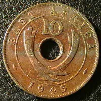 10 σεντς το 1945 στην Ανατολική Αφρική