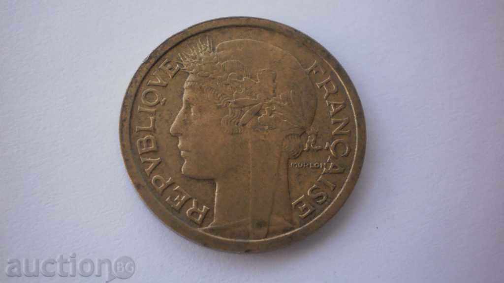 Франция 1 Франк 1940 Рядка Монета