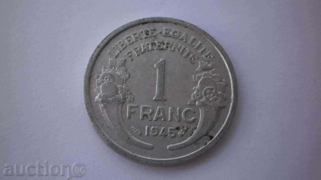 Franța 1 Frank 1945 Rare monede cu preț € 1.02 | 1.99 BGN