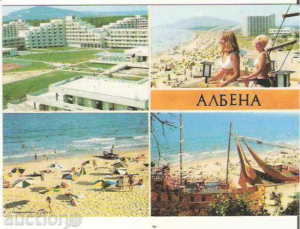 Bulgaria Albena Resort carte poștală 5 *