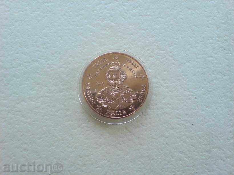 5 euro cents - Malta sample 2003