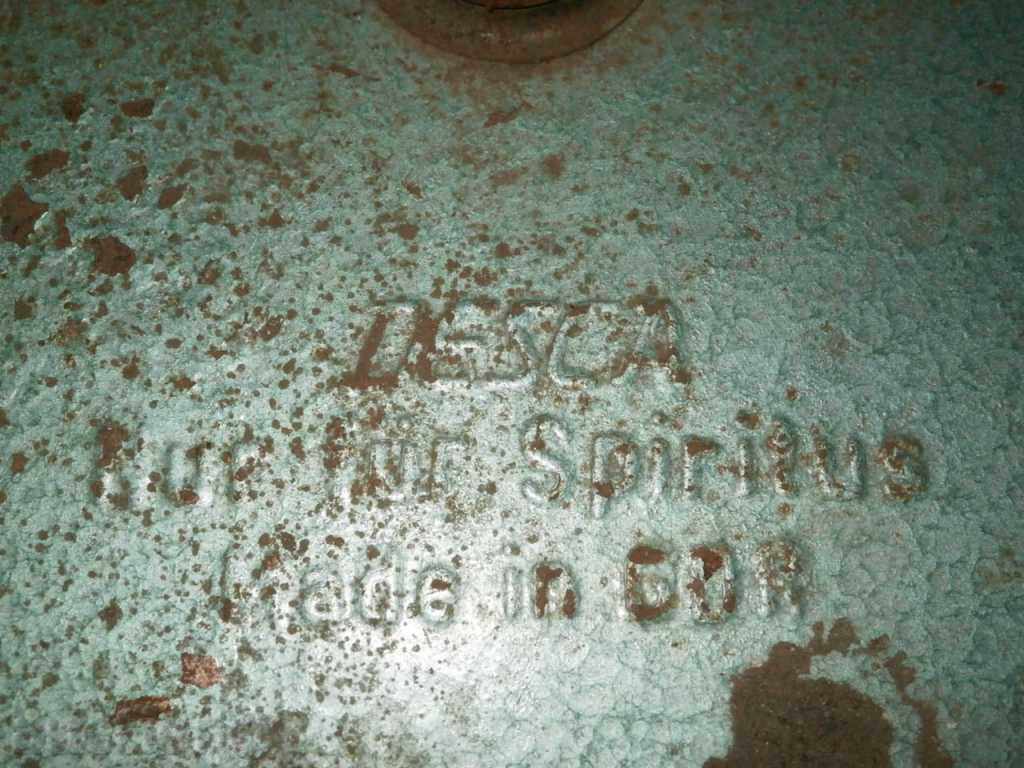 Old spirit primus Kotlon DESCA GDR - 6 Old spirit primus Kotlon DESCA GDR - 6