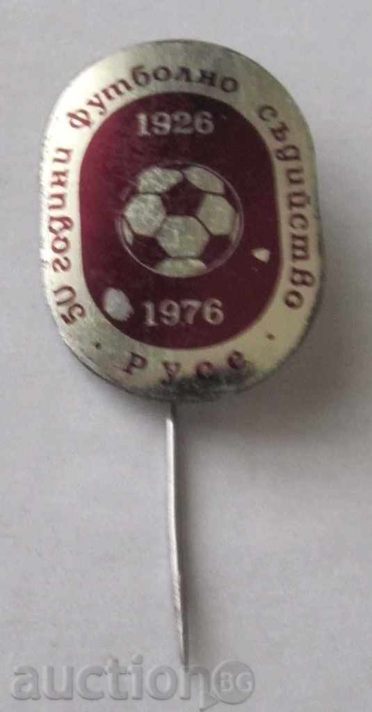 football badge 50g. judging in Rousse