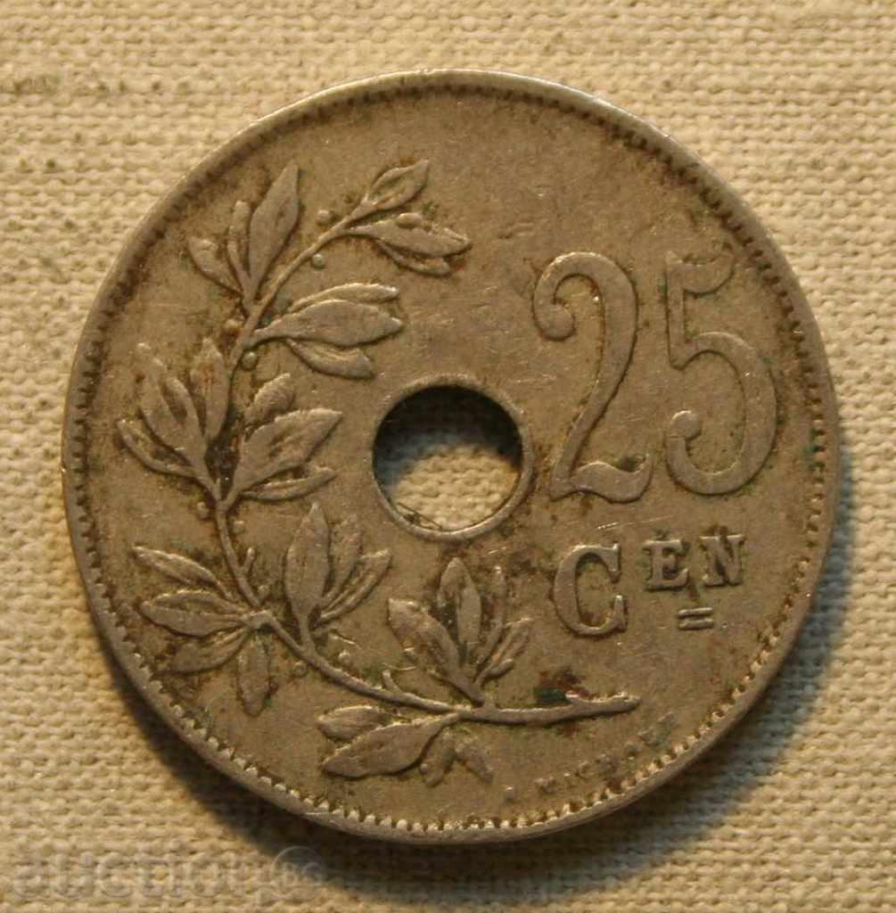 25 cm 1921 Belgia - legenda olandeză №1