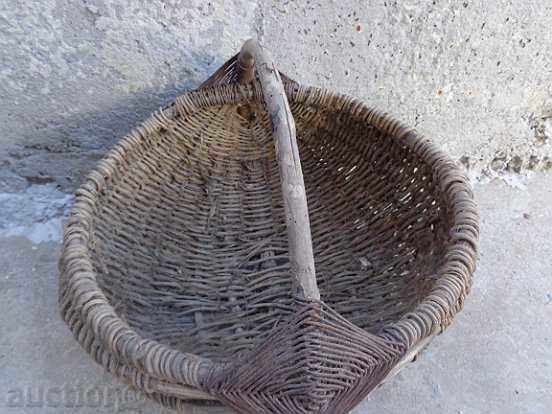 An old hand-knit basket with price 39.00 BGN | € 19.94