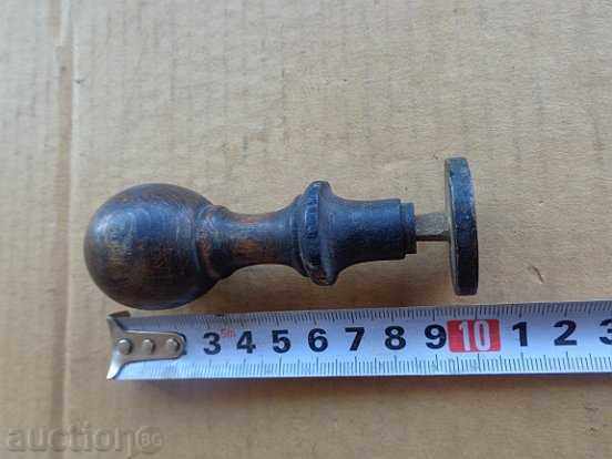 Old bronze print, monogram, Kingdom of Bulgaria - 7 Old bronze print, monogram, Kingdom of Bulgaria - 7