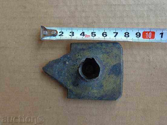 Auction  Old bronze seal, monogram, coat of arms, Principality of Bulgaria