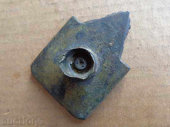 Old bronze seal, monogram, coat of arms, Principality of Bulgaria - 6