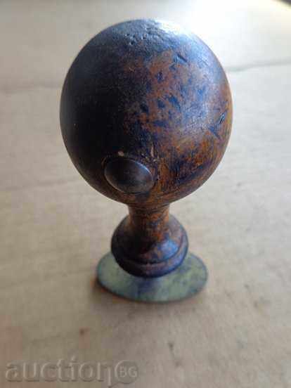 Old bronze print, monogram, Kingdom of Bulgaria - 5 Old bronze print, monogram, Kingdom of Bulgaria - 5