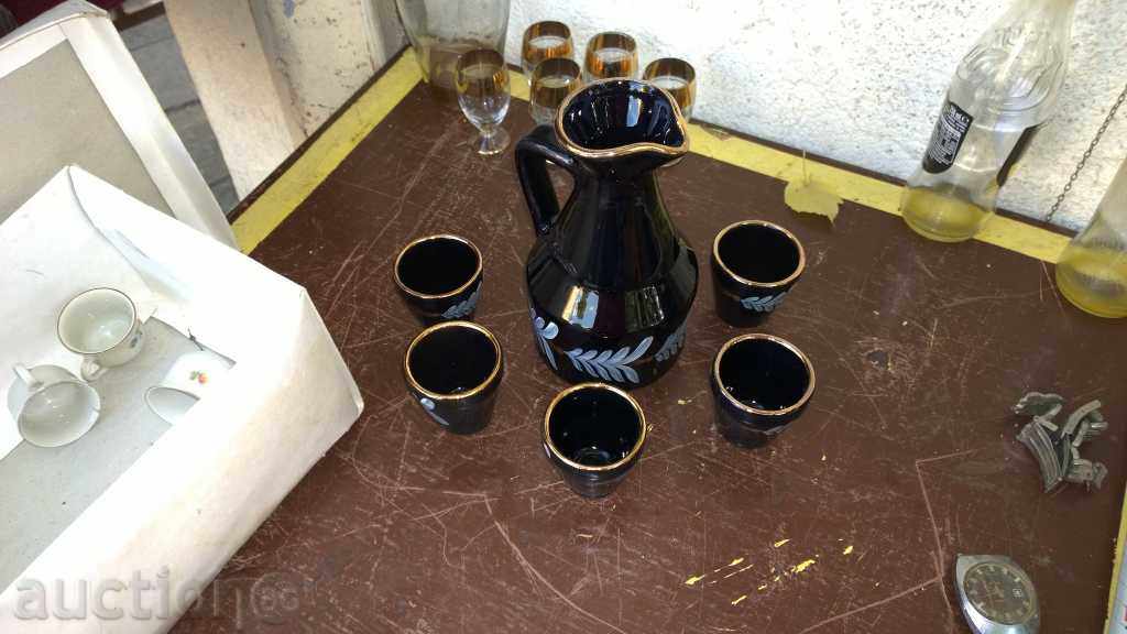 5693. STAR SERVICE FOR CRAZY GRAYED CERAMICS with price 8.00 BGN | € 4.09 5693. STAR SERVICE FOR CRAZY GRAYED CERAMICS with price 8.00 BGN | € 4.09