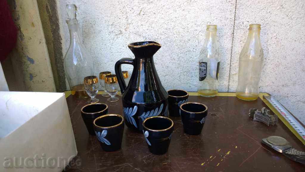 Auction 5693. STAR SERVICE FOR CRAZY GRAYED CERAMICS Auction 5693. STAR SERVICE FOR CRAZY GRAYED CERAMICS