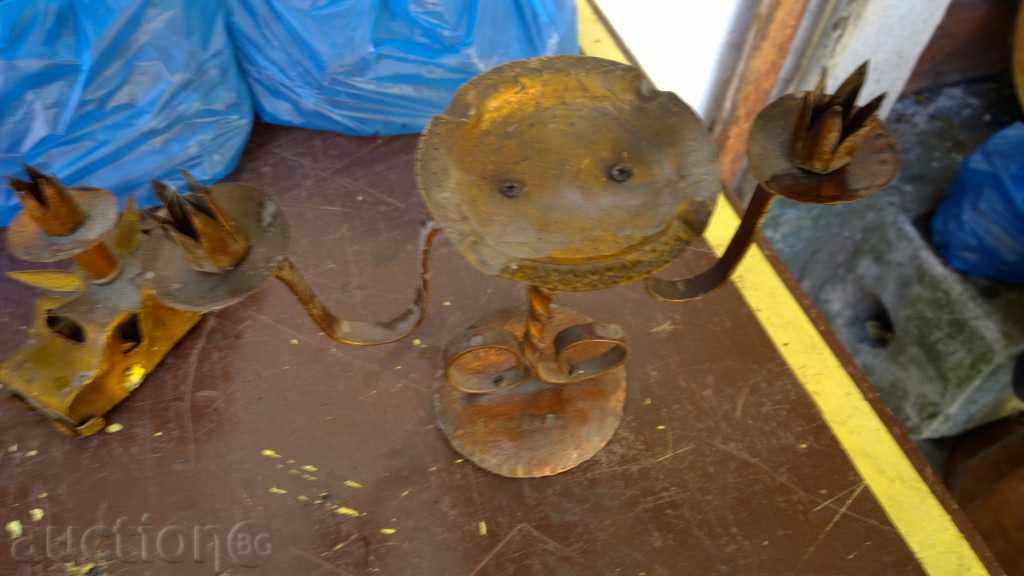 5743. HAND MADE BATTERY CANDLE HOLDED DATED with price 9.00 BGN | € 4.60 5743. HAND MADE BATTERY CANDLE HOLDED DATED with price 9.00 BGN | € 4.60