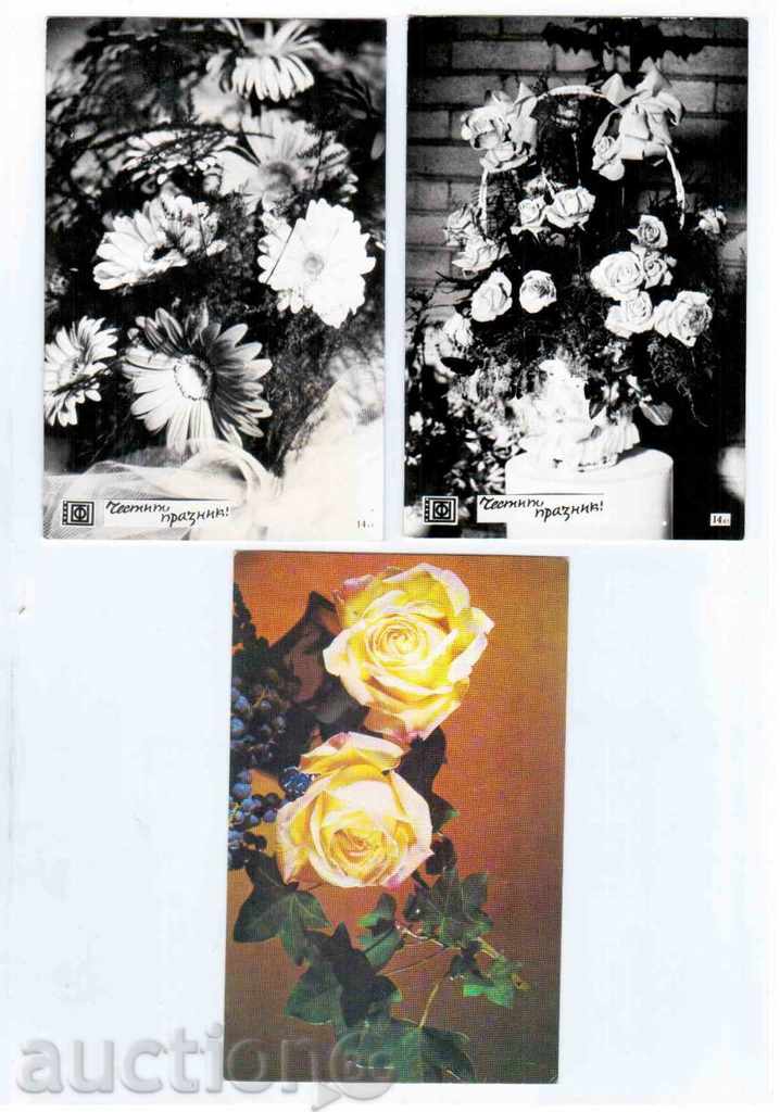 3 cărți „flori“