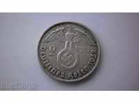 Germany III Reich 2 Marks 1938 In The Rare Coin