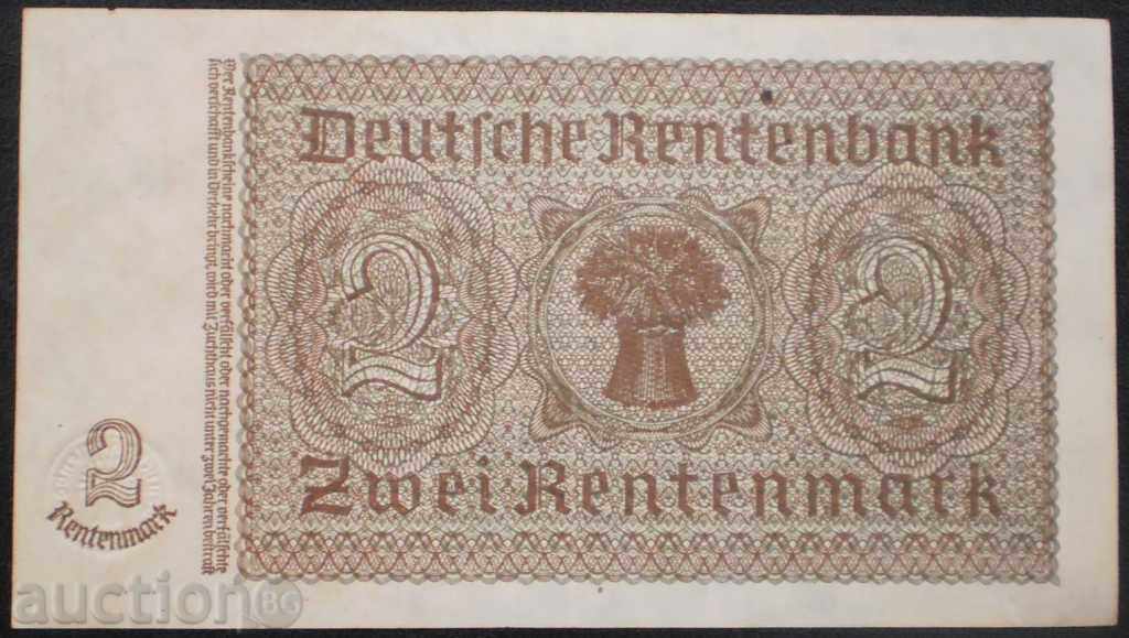 Германия III Райх 2 Rентен Марк 1937 ХF Рядка Банкнота с цена € 7.44 | 14.55 лв. Германия III Райх 2 Rентен Марк 1937 ХF Рядка Банкнота с цена € 7.44 | 14.55 лв.
