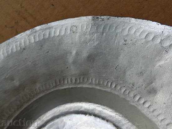 Ancient tin tin, saucer, bowl, tass, copper pot, baker - 6 Ancient tin tin, saucer, bowl, tass, copper pot, baker - 6