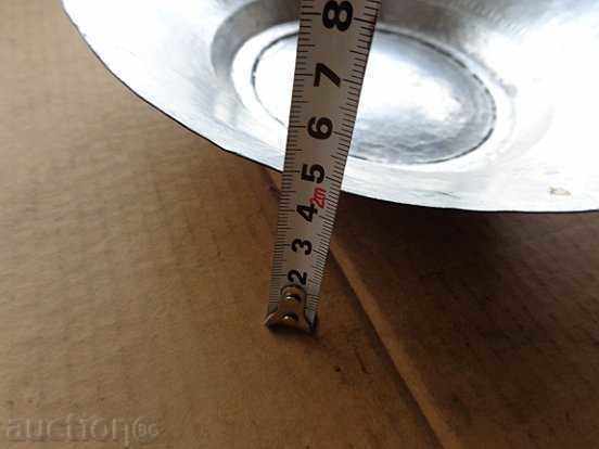 Ancient tin tin, saucer, bowl, tass, copper pot, baker - 7 Ancient tin tin, saucer, bowl, tass, copper pot, baker - 7