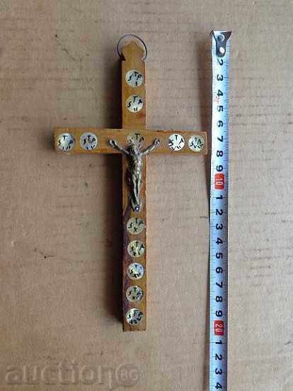 Божигробски  кръст със седеф, реликва, разпятие, Исус, икона с цена € 49.90 | 97.60 лв.