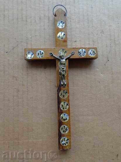 Sfântul Mormânt cu sidef, relicvă, crucifix, Iisus, icoană
