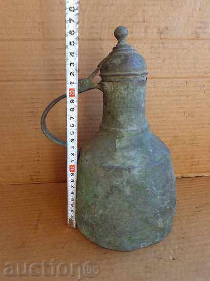 Old Ottoman hunter, hibiscus, kettle, baker, copper pot with price 179.00 BGN | € 91.52 Old Ottoman hunter, hibiscus, kettle, baker, copper pot with price 179.00 BGN | € 91.52