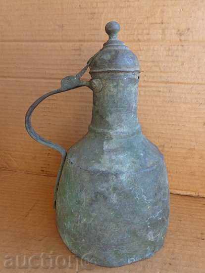 Old Ottoman hunter, hibiscus, kettle, baker, copper pot - 6 Old Ottoman hunter, hibiscus, kettle, baker, copper pot - 6