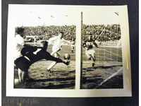 Football picture original P. Jekov Turkey - Bulgaria 60te