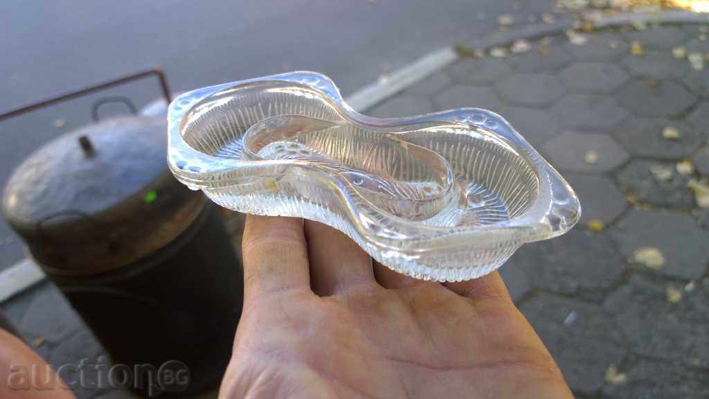 Livrarea 5898. STARA saltshaker STICLA masiv Livrarea 5898. STARA saltshaker STICLA masiv