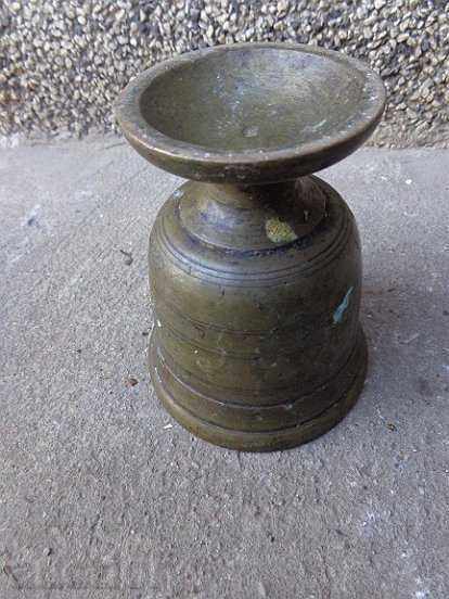 Old bronze mortar, hammer with hammer - 6 Old bronze mortar, hammer with hammer - 6
