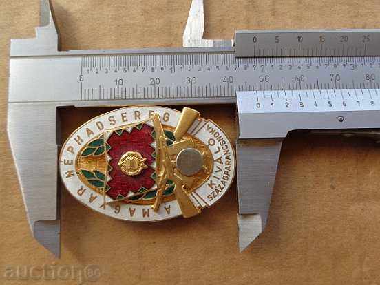Hungarian military badge, badge, enamel, medal, order - 5