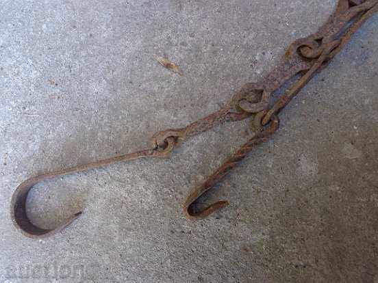 Hearth for hearth, hook, quail, wrought iron with price 40.00 BGN | € 20.45
