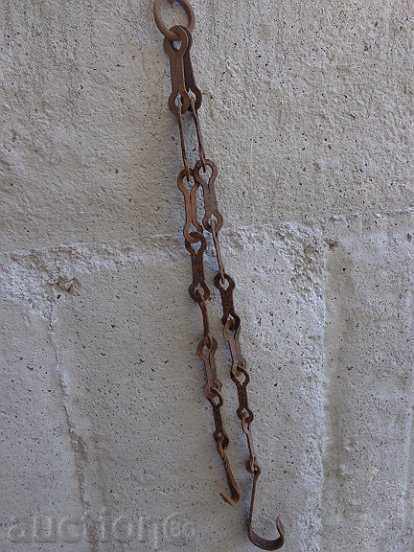 Auction  Hearth for hearth, hook, quail, wrought iron