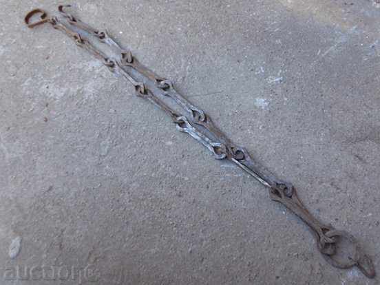 Hearth for hearth, hook, quail, wrought iron - 5