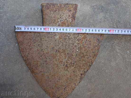 Old wrought plow with engravings, plow, lemish with price 69.00 BGN | € 35.28