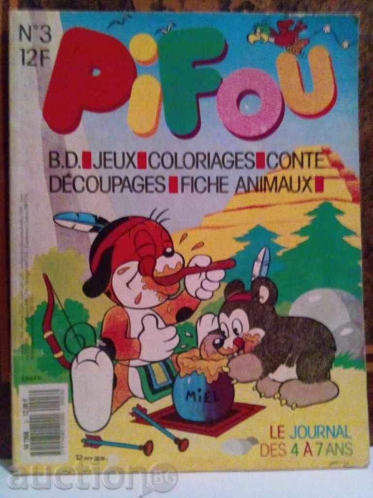 Magazine-Pif with price 3.00 BGN | € 1.53 Magazine-Pif with price 3.00 BGN | € 1.53