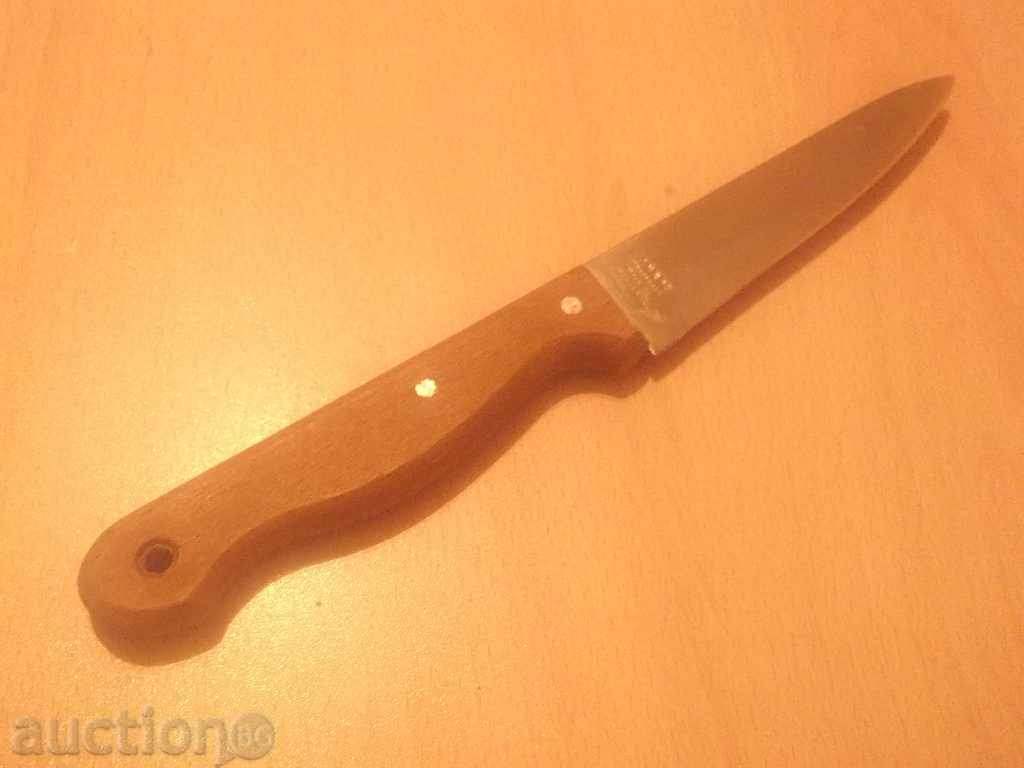 №*1822 стар нож - IKEA - с дървена дръжка