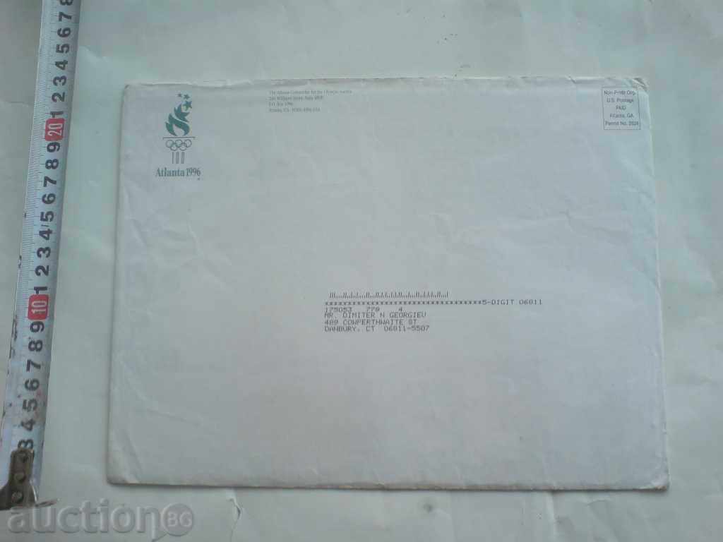Jocurile Olimpice de la Atlanta bilet de 96 - neutilizat