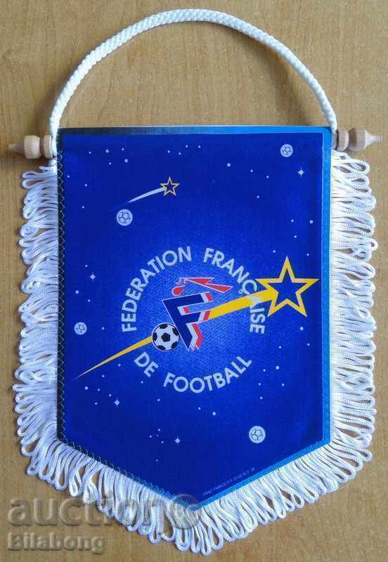 Steagul Federației Franceze de Fotbal, 25 x 24 cm