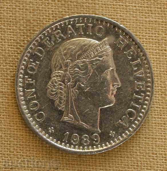 20 ραπέλ 1989 Ελβετία με τιμή € 0.31 | 0.61 BGN 20 ραπέλ 1989 Ελβετία με τιμή € 0.31 | 0.61 BGN