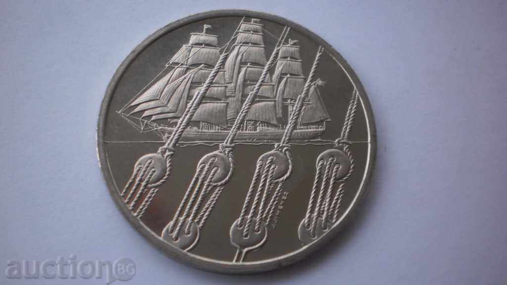 Ολλανδία - Πλοίο 5 Gulden 2000 UNC Σπάνιες κέρμα