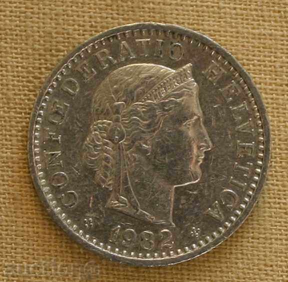 20 ραπέλ 1982 Ελβετία με τιμή € 0.31 | 0.61 BGN