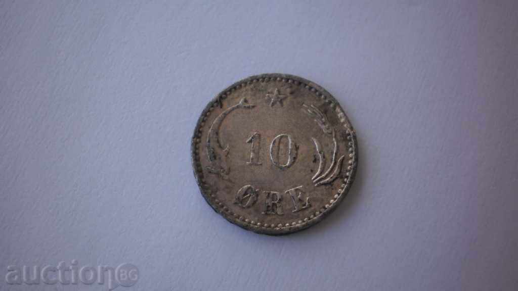 Danemarca 10 Lloret 1903 Rare monede cu preț € 7.67 | 15.00 BGN