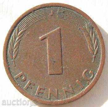 Germany FRG 1 pfennig 1978 J Germany FRG 1 pfennig 1978 J